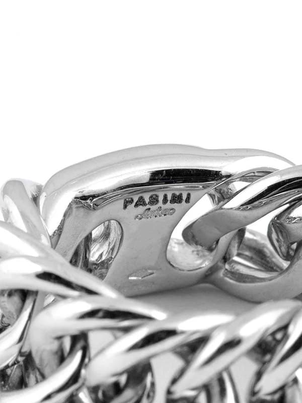 ANELLO GROUMETTE IN ORO BIANCO 18KT