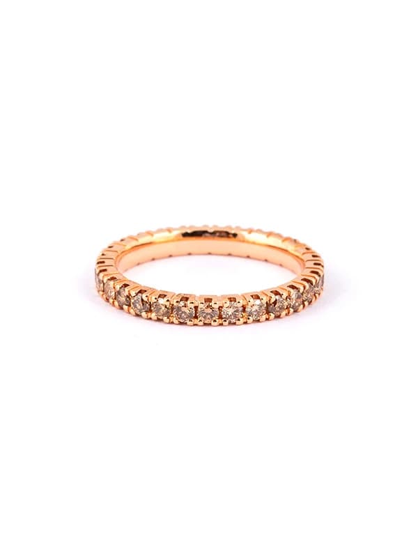 FEDINA ETERNELLE IN ORO ROSA 18KT CON DIAMANTI BROWN