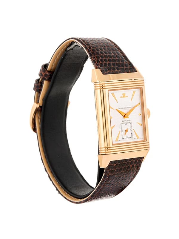 JAEGER LE-COULTRE REVERSO ART DECO SKELETON CON ESTRATTO IN ORO ROSA 18KT REF. 270.2.62
