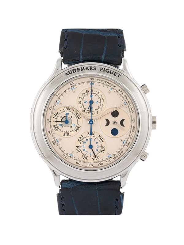 AUDEMARS PIGUET HUITIEME PERPETUAL CALENDAR CON ESTRATTO 40MM IN PLATINO REF. 25695PT