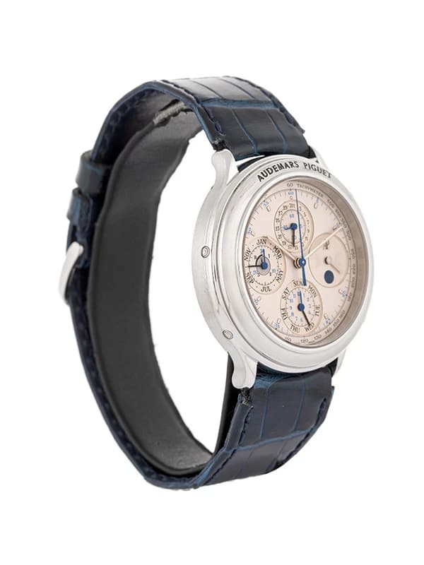 AUDEMARS PIGUET HUITIEME PERPETUAL CALENDAR CON ESTRATTO 40MM IN PLATINO REF. 25695PT