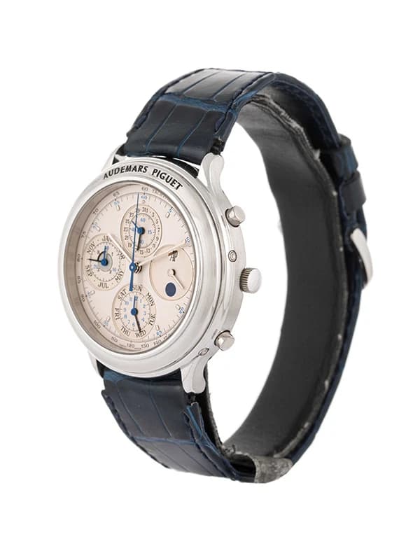 AUDEMARS PIGUET HUITIEME PERPETUAL CALENDAR CON ESTRATTO 40MM IN PLATINO REF. 25695PT
