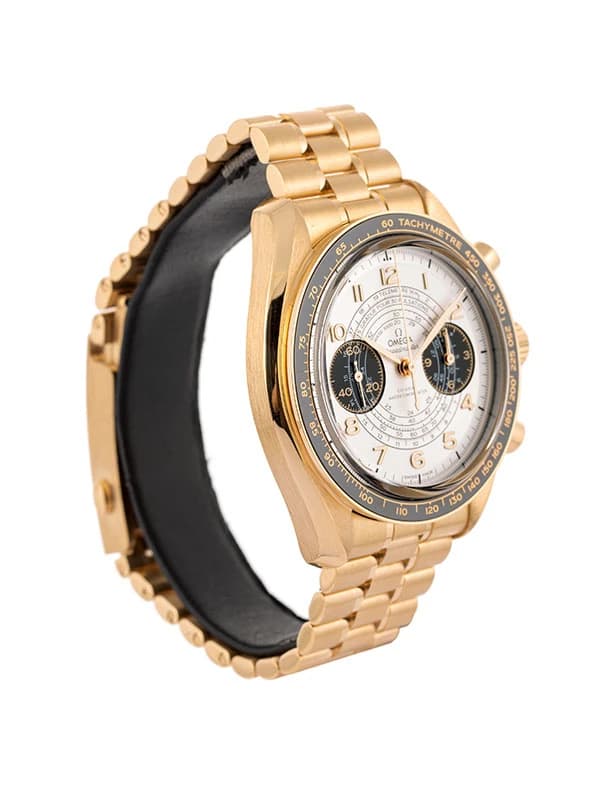 OMEGA SPEEDMASTER CHRONOSCOPE 43MM IN ORO MOONSHINE 18KT GIOCHI OLIMPICI REF. 522.60.43.51.02.001