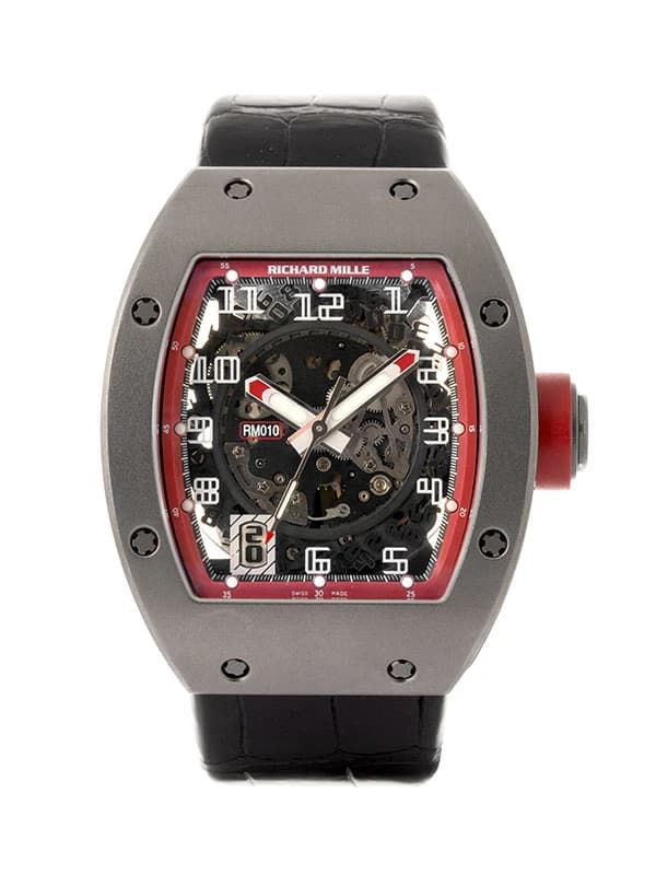 RICHARD MILLE SCHELETRATO ITALIA LIMITED EDITION IN TITANIO CON SERVICE 2019 REF. RM010 AH TI