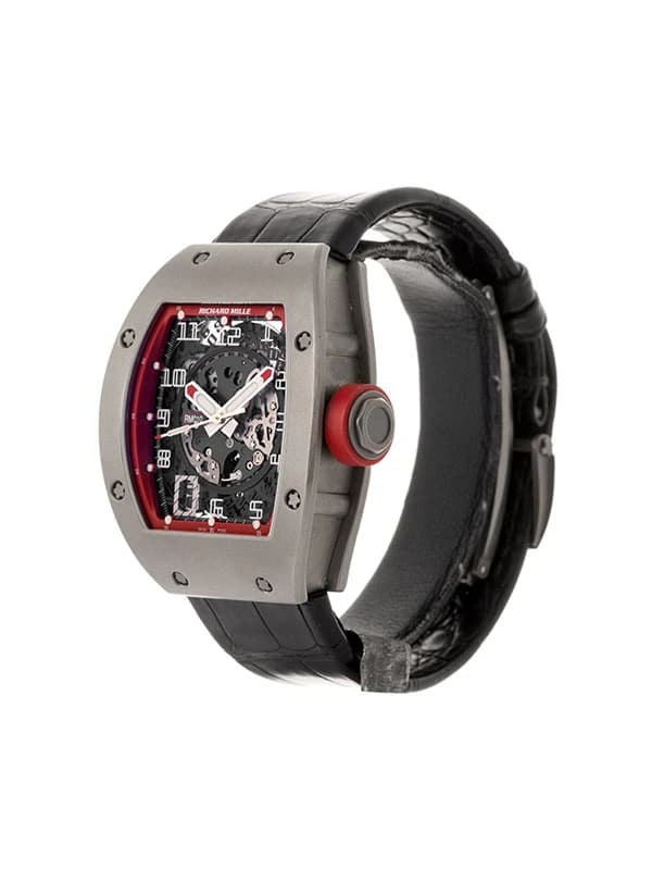 RICHARD MILLE SCHELETRATO ITALIA LIMITED EDITION IN TITANIO CON SERVICE 2019 REF. RM010 AH TI