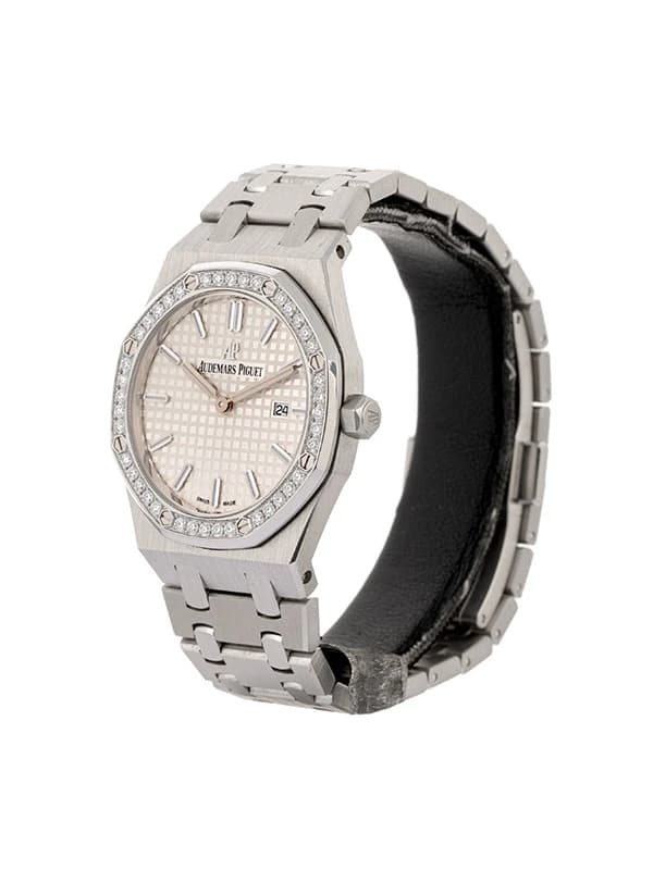 AUDEMARS PIGUET ROYAL OAK 33MM IN ACCIAIO E DIAMANTI REF. 67651ST