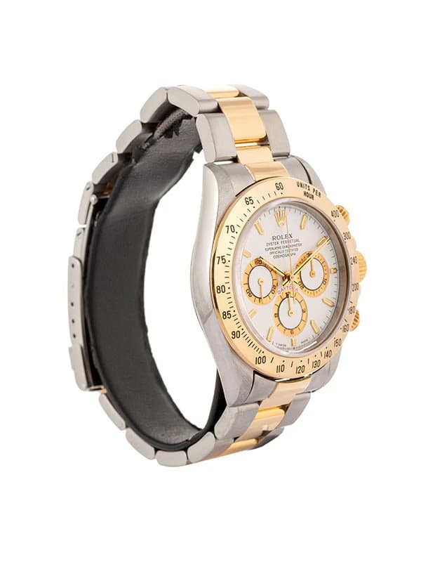 ROLEX DAYTONA MOV. ZENITH T SERIAL 40MM IN ACCIAIO E ORO GIALLO 18KT REF. 16523