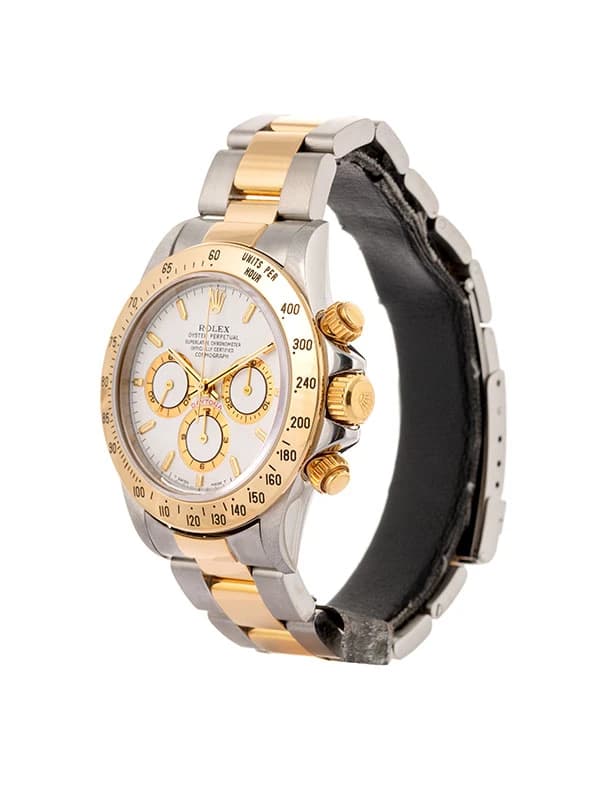 ROLEX DAYTONA MOV. ZENITH T SERIAL 40MM IN ACCIAIO E ORO GIALLO 18KT REF. 16523
