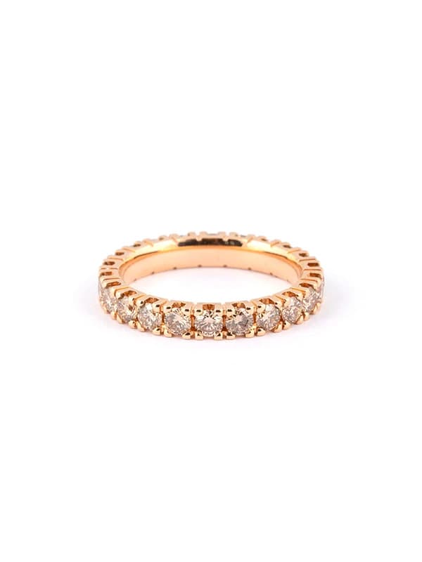 FEDINA ETERNELLE IN ORO ROSA 18KT CON DIAMANTI BROWN