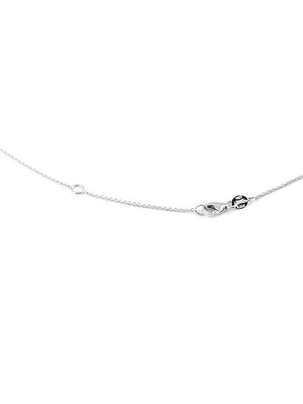 GIROCOLLO IN ORO BIANCO 18KT CON DIAMANTE E DIAMANTI