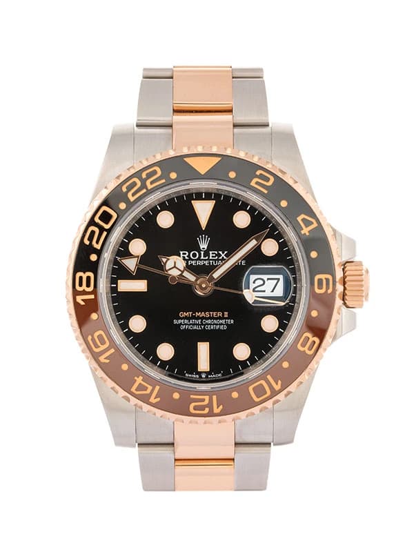 ROLEX GMT-MASTER II 40MM IN ACCIAIO E ORO ROSA 18KT REF. 126711CHNR
