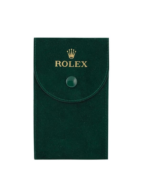 ASTUCCIO ROLEX PORTA OROLOGI IN PELLE SCAMOSCIATA VERDE
