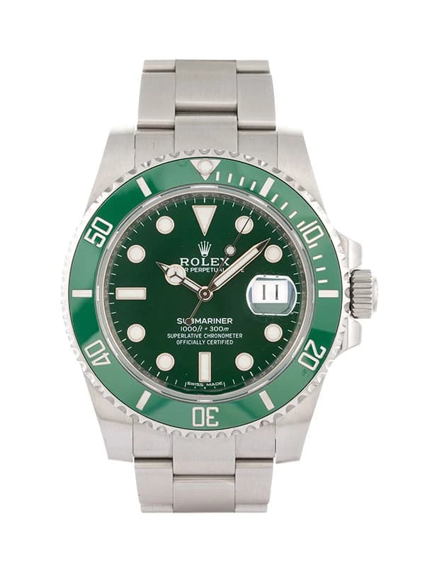 ROLEX SUBMARINER DATE VERDE HULK 40MM IN ACCIAIO REF. 116610LV