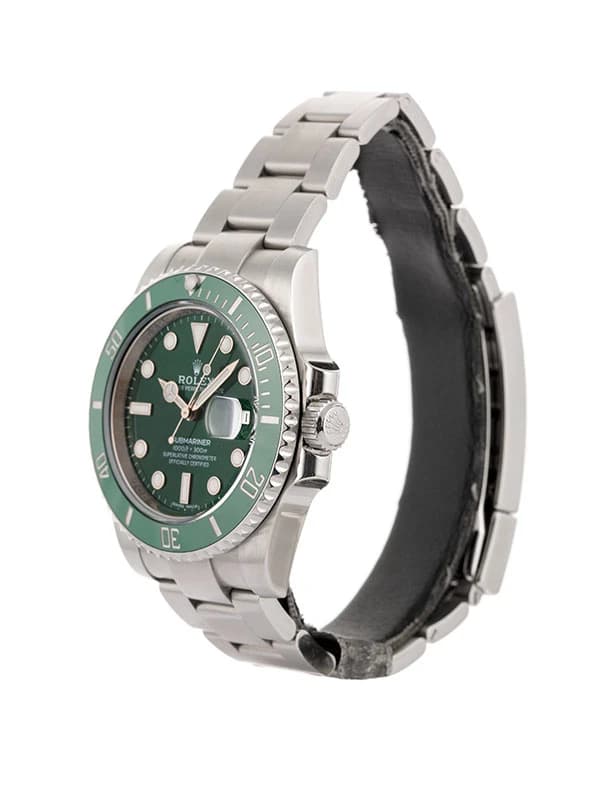 ROLEX SUBMARINER DATE VERDE HULK 40MM IN ACCIAIO REF. 116610LV