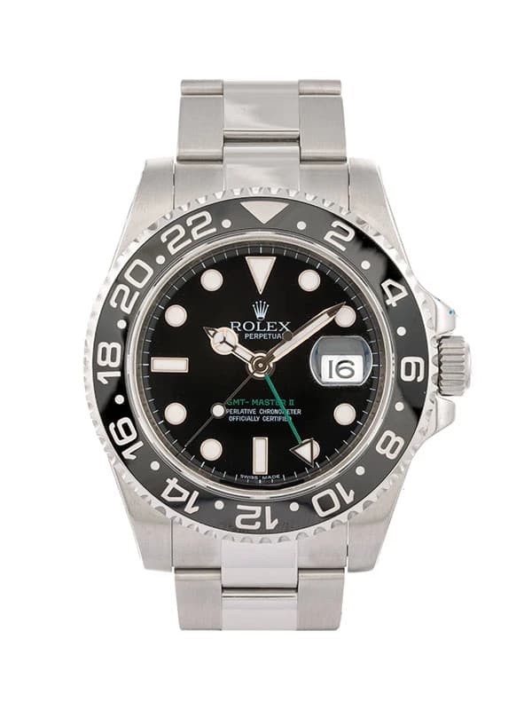 ROLEX GMT-MASTER II 40MM IN ACCIAIO REF. 116710LN