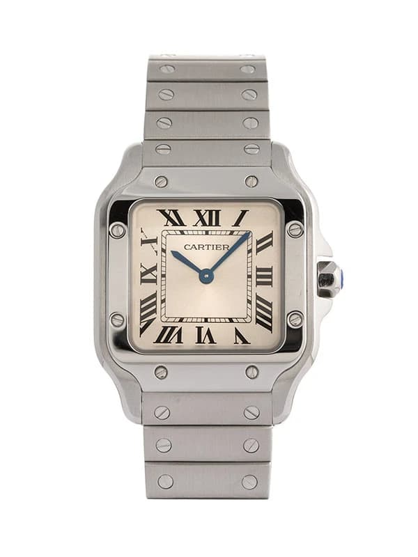 CARTIER SANTOS DE CARTIER MODELLO PICCOLO IN ACCIAIO REF. WSSA0082