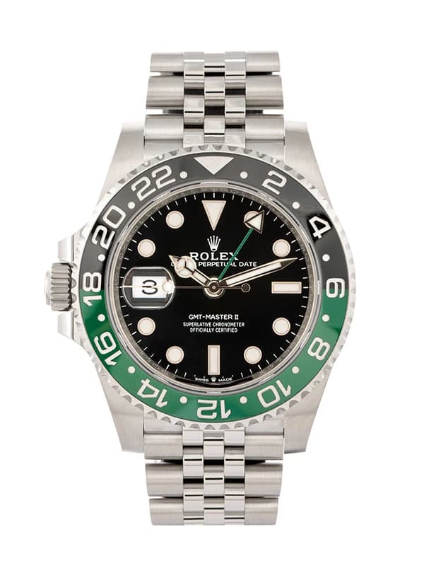ROLEX GMT-MASTER II SPRITE MANCINO JUBILEE 40MM IN ACCIAIO REF. 126720VTNR