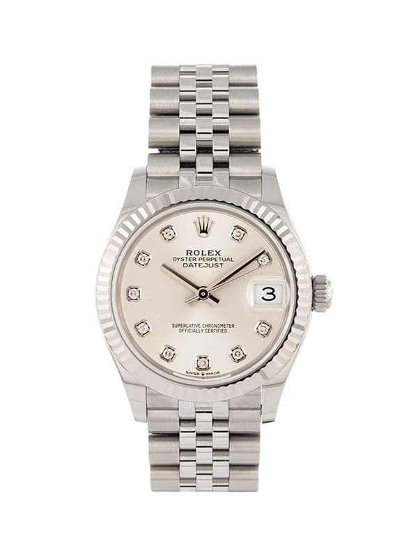 ROLEX DATEJUST 31MM IN ACCIAIO E DIAMANTI REF. 278274