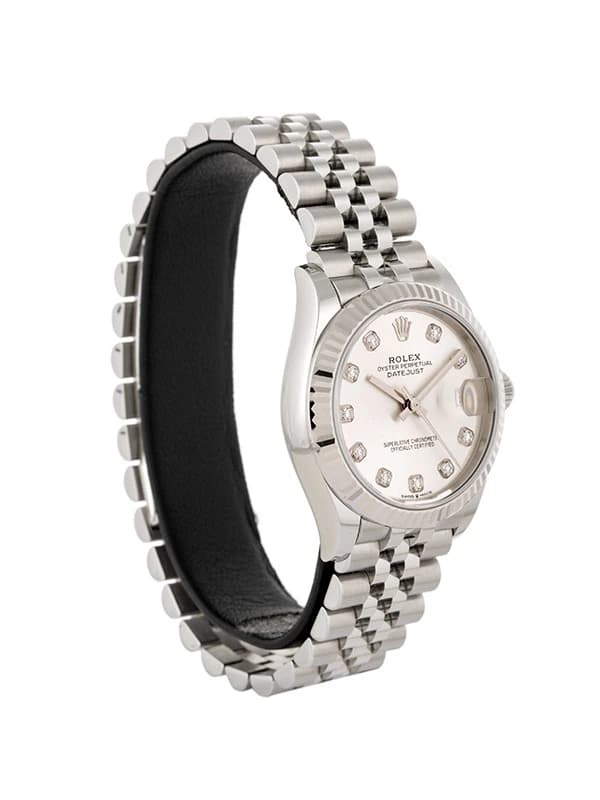 ROLEX DATEJUST 31MM IN ACCIAIO E DIAMANTI REF. 278274