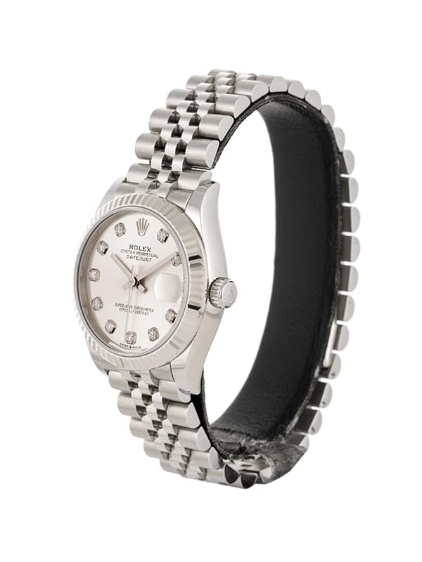 ROLEX DATEJUST 31MM IN ACCIAIO E DIAMANTI REF. 278274