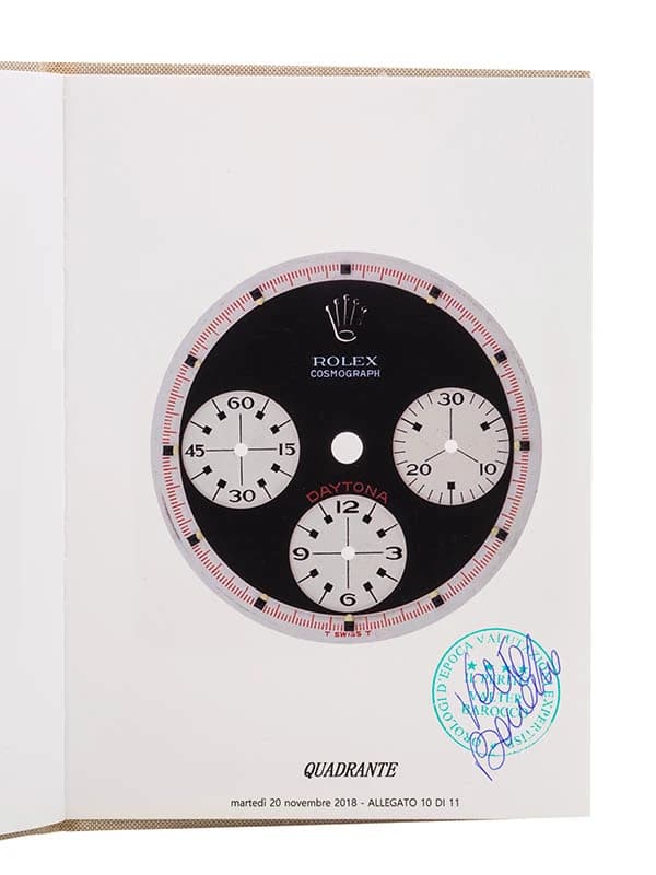 ROLEX DAYTONA PAUL NEWMAN CON PERIZIA 36MM IN ACCIAIO REF. 6241