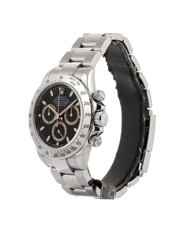 ROLEX DAYTONA PRIMA SERIE TRANSIZIONALE SLIM HANS 40MM IN ACCIAIO REF. 116520