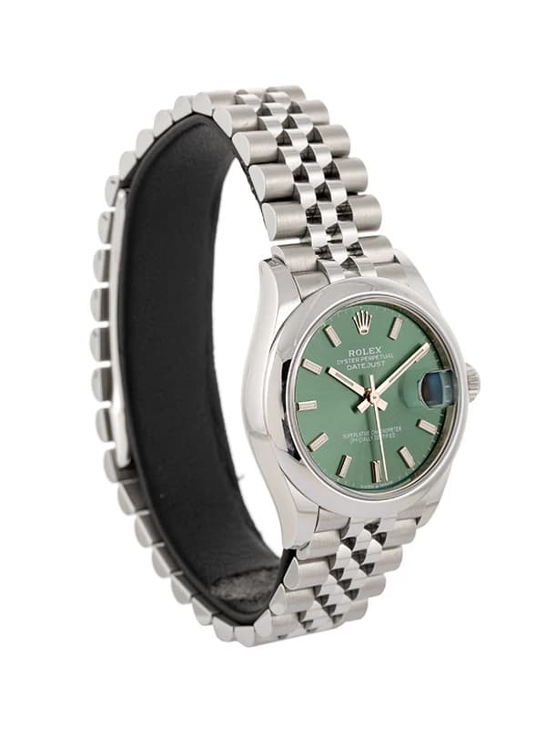 ROLEX DATEJUST GREEN MINT DIAL 31MM IN ACCIAIO REF. 278240