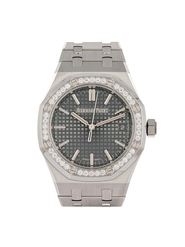 AUDEMARS PIGUET ROYAL OAK 37MM IN ACCIAIO E DIAMANTI REF. 15551ST