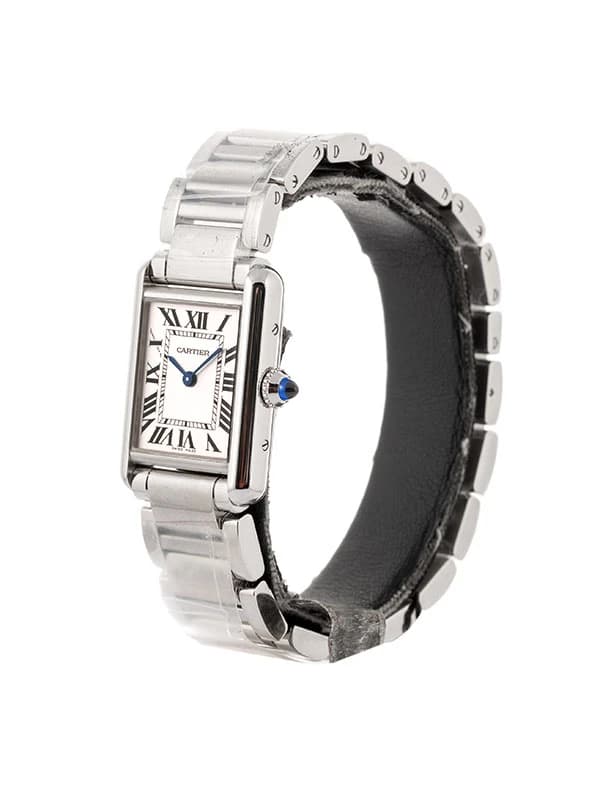 CARTIER TANK MUST MODELLO PICCOLO IN ACCIAIO REF. WSTA0107