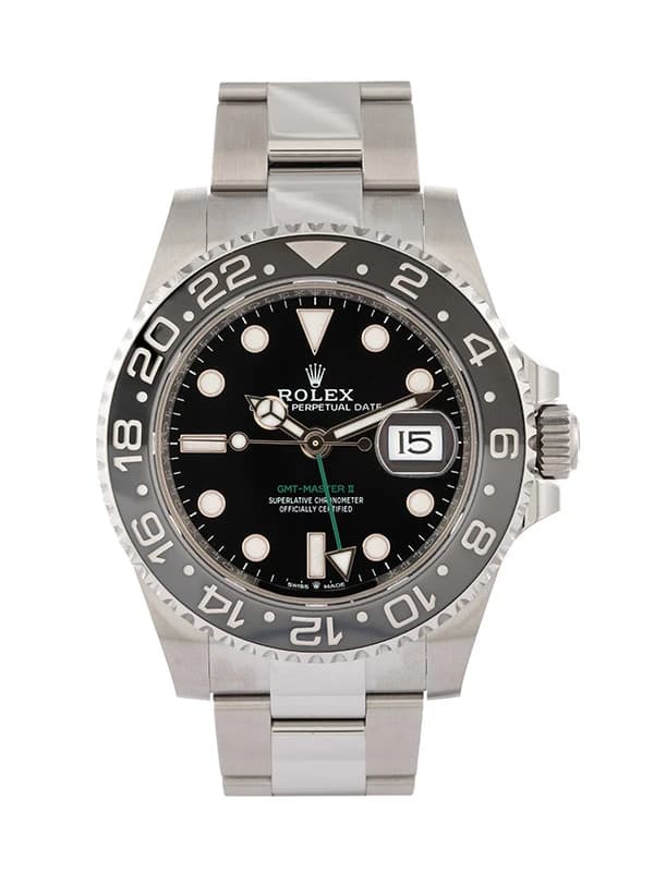 ROLEX GMT-MASTER II 40MM IN ACCIAIO REF. 126710GRNR