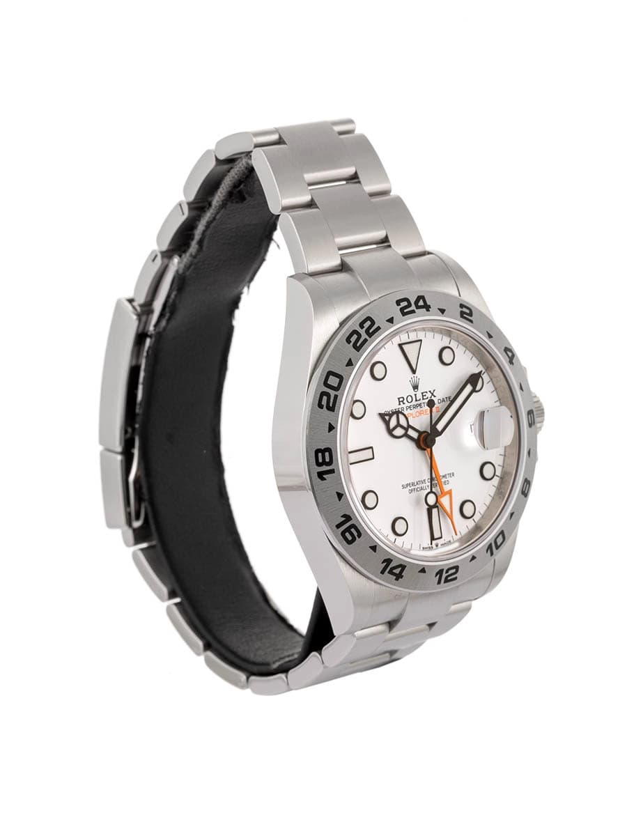 ROLEX EXPLORER II POLAR WHITE 42MM IN ACCIAIO REF. 226570