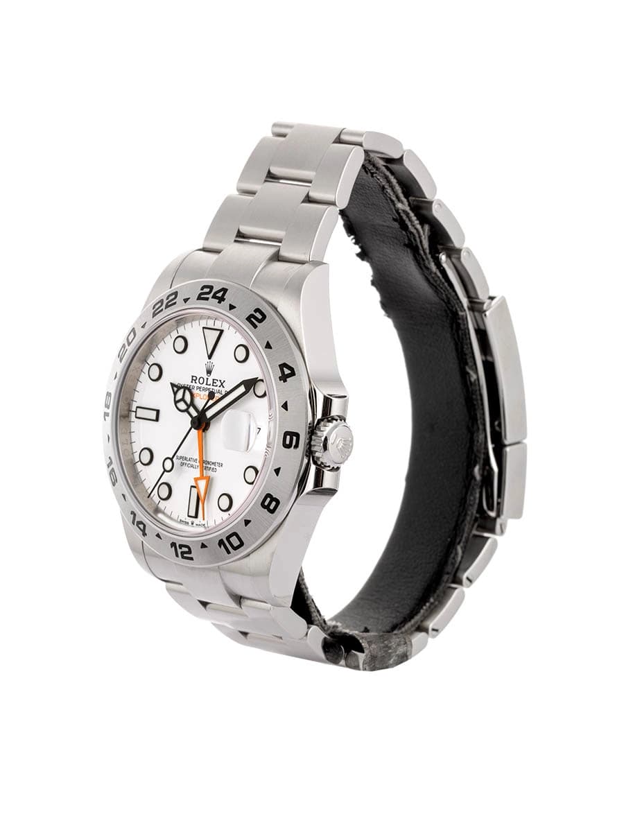 ROLEX EXPLORER II POLAR WHITE 42MM IN ACCIAIO REF. 226570