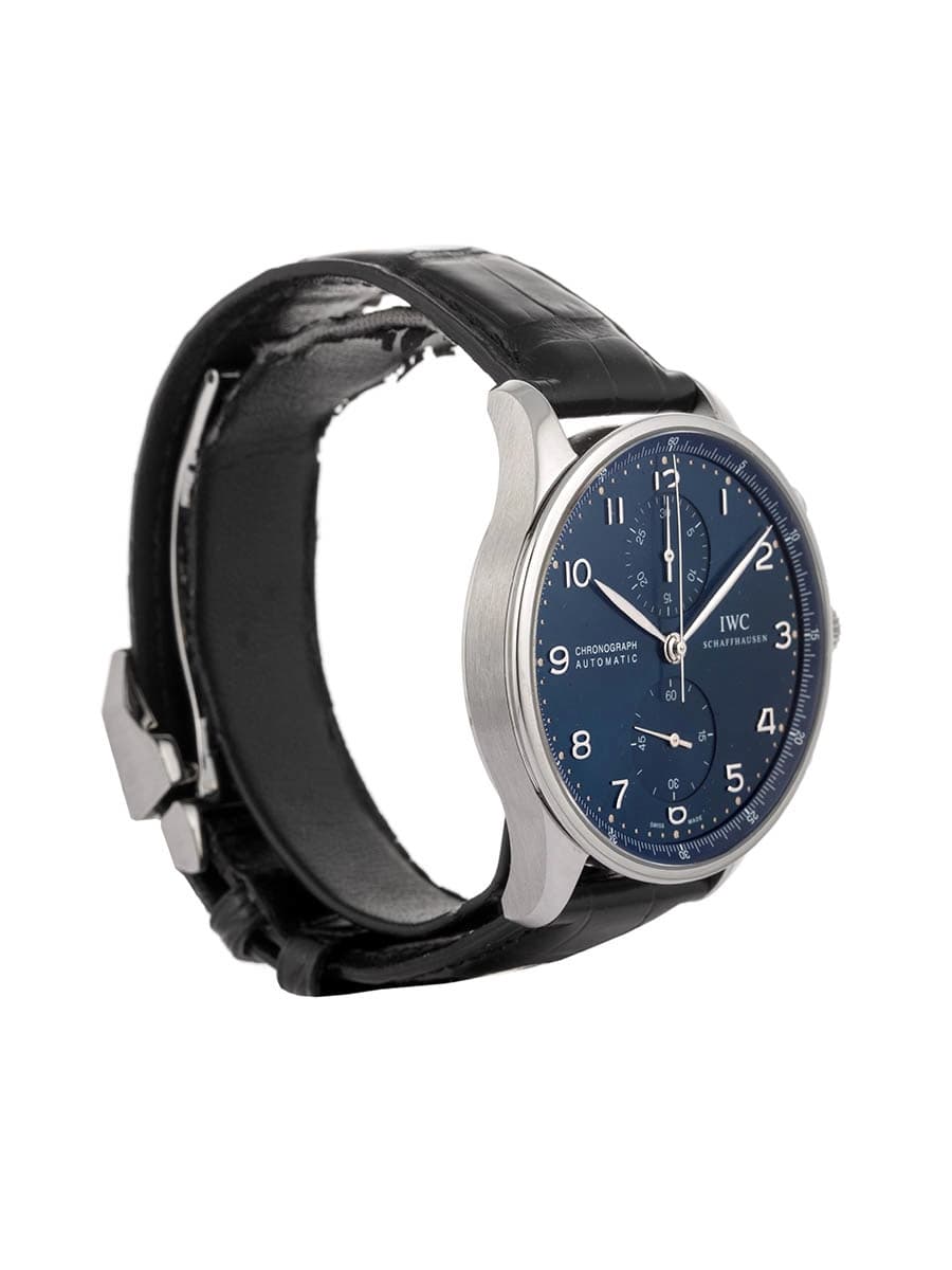 IWC PORTOGHESE CRONOGRAFO 40,9MM IN ACCIAIO REF. IW371491