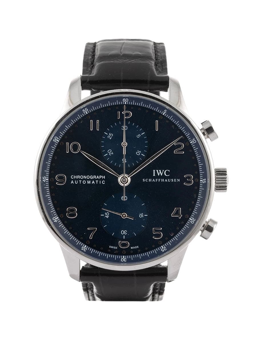 IWC PORTOGHESE CRONOGRAFO 40,9MM IN ACCIAIO REF. IW371491