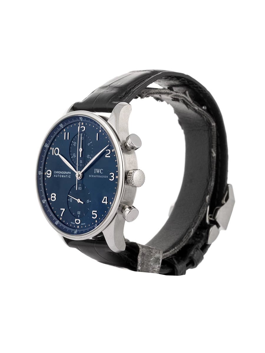 IWC PORTOGHESE CRONOGRAFO 40,9MM IN ACCIAIO REF. IW371491