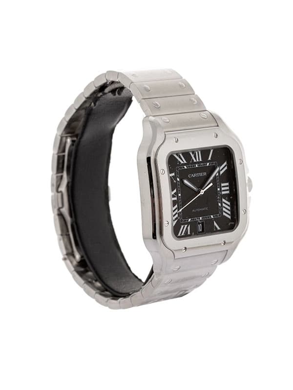 CARTIER SANTOS DE CARTIER MODELLO GRANDE IN ACCIAIO REF. WSSA0096