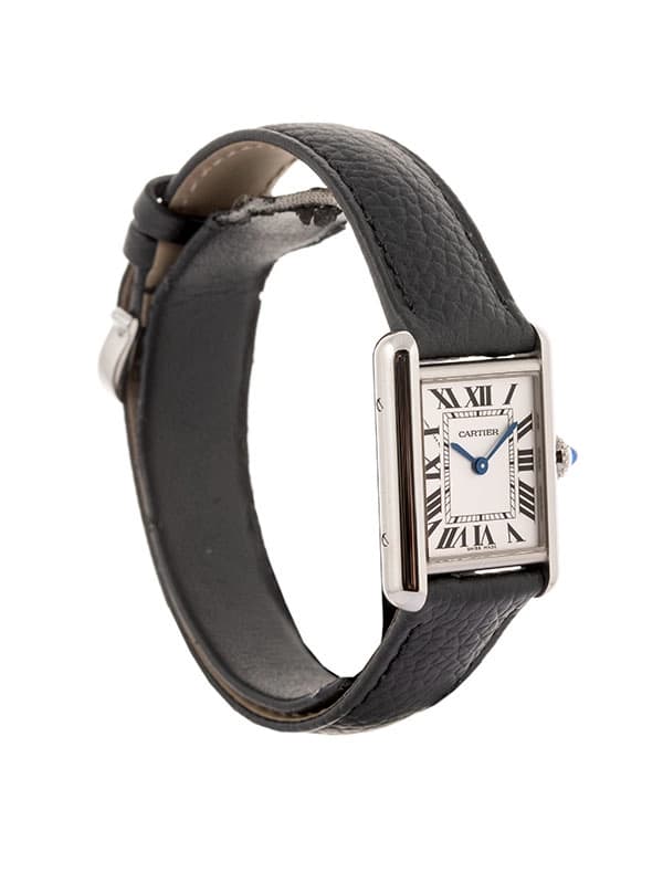 CARTIER TANK MUST MODELLO PICCOLO IN ACCIAIO REF. WSTA0135