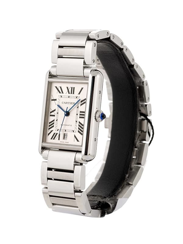 CARTIER TANK MUST MODELLO EXTRA LARGE IN ACCIAIO REF. WSTA0053