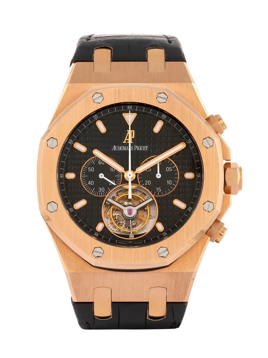 AUDEMARS PIGUET ROYAL OAK TOURBILLON 44MM IN ORO ROSA 18KT REF. 25977OR.OO.D002CR.01