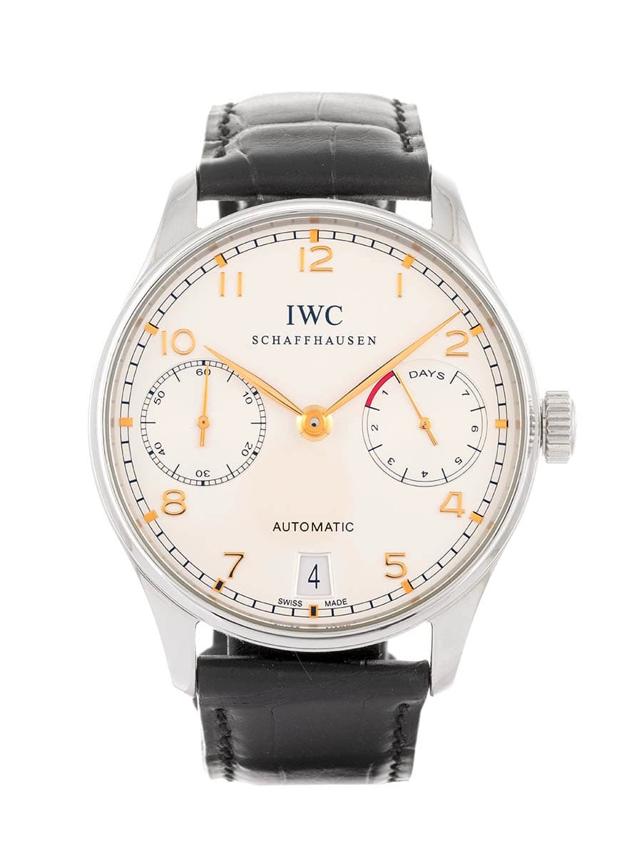 IWC PORTOGHESE AUTOMATIC 7 DAYS 42,3MM IN ACCIAIO REF. IW500114