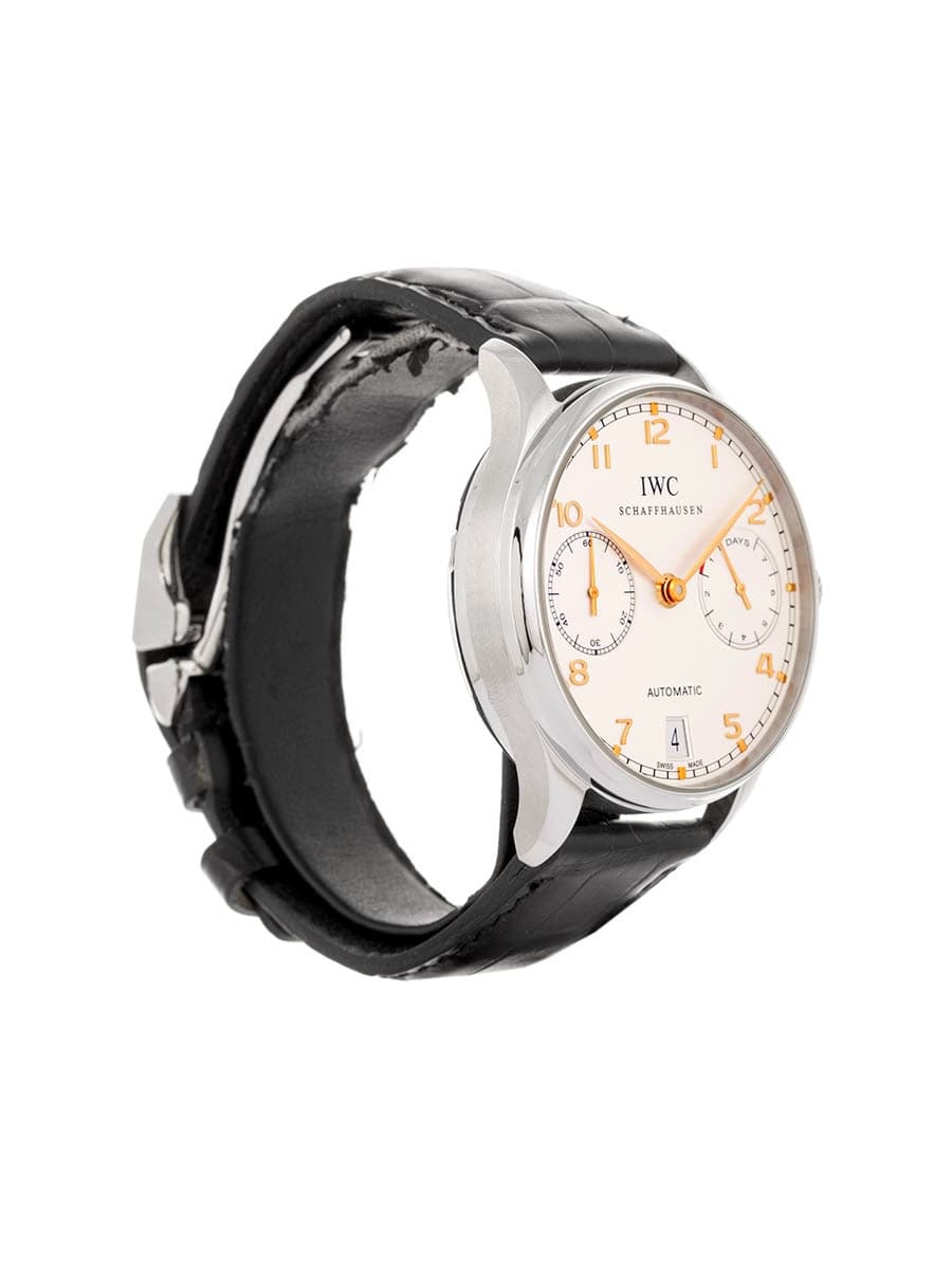 IWC PORTOGHESE AUTOMATIC 7 DAYS 42,3MM IN ACCIAIO REF. IW500114