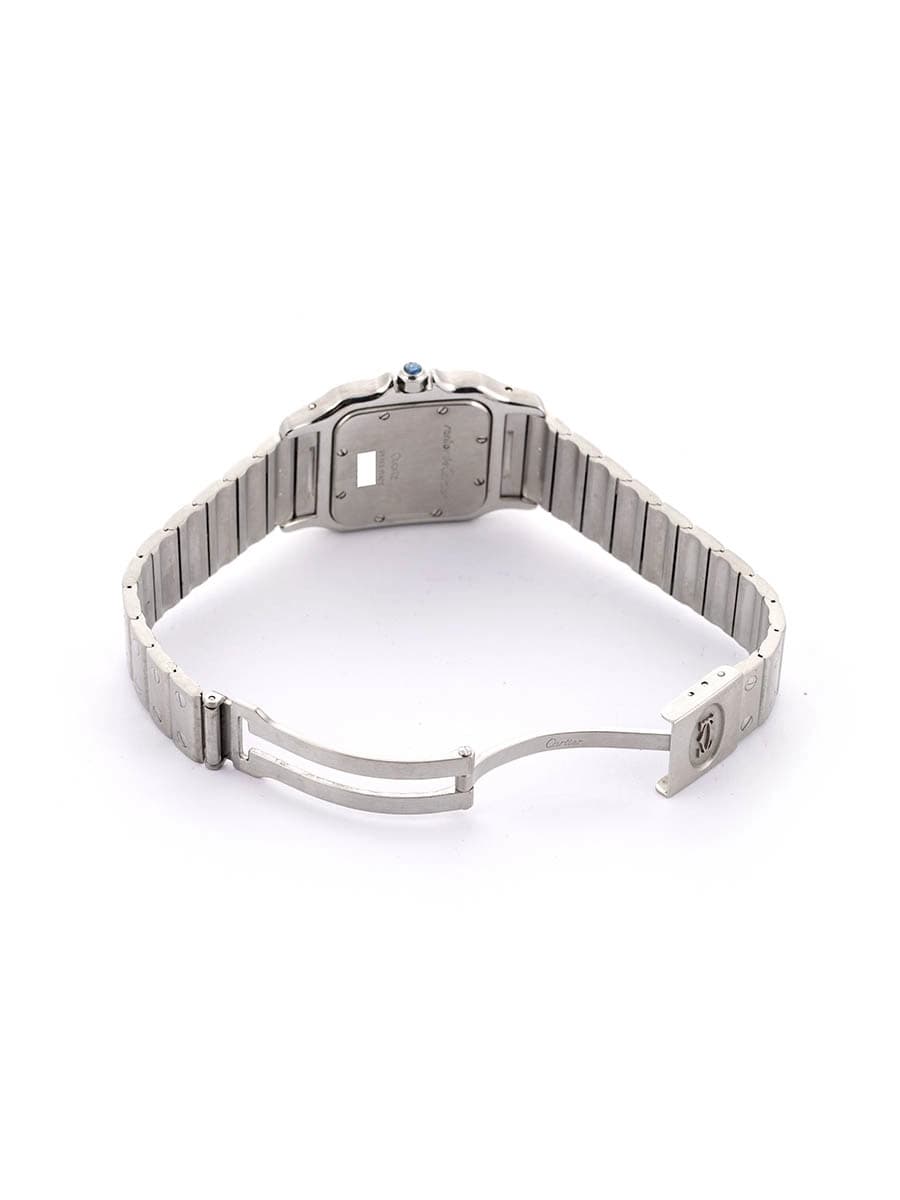 CARTIER SANTOS GALBE' MODELLO GRANDE IN ACCIAIO REF. 987901