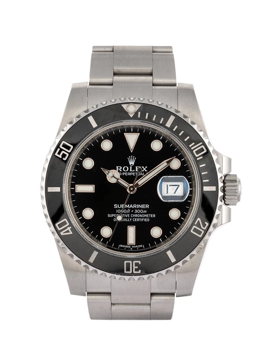 ROLEX SUBMARINER DATE 40MM IN ACCIAIO REF. 116610LN