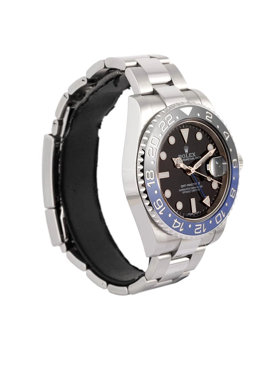 ROLEX GMT-MASTER II BATMAN 40MM IN ACCIAIO REF. 116710BLNR