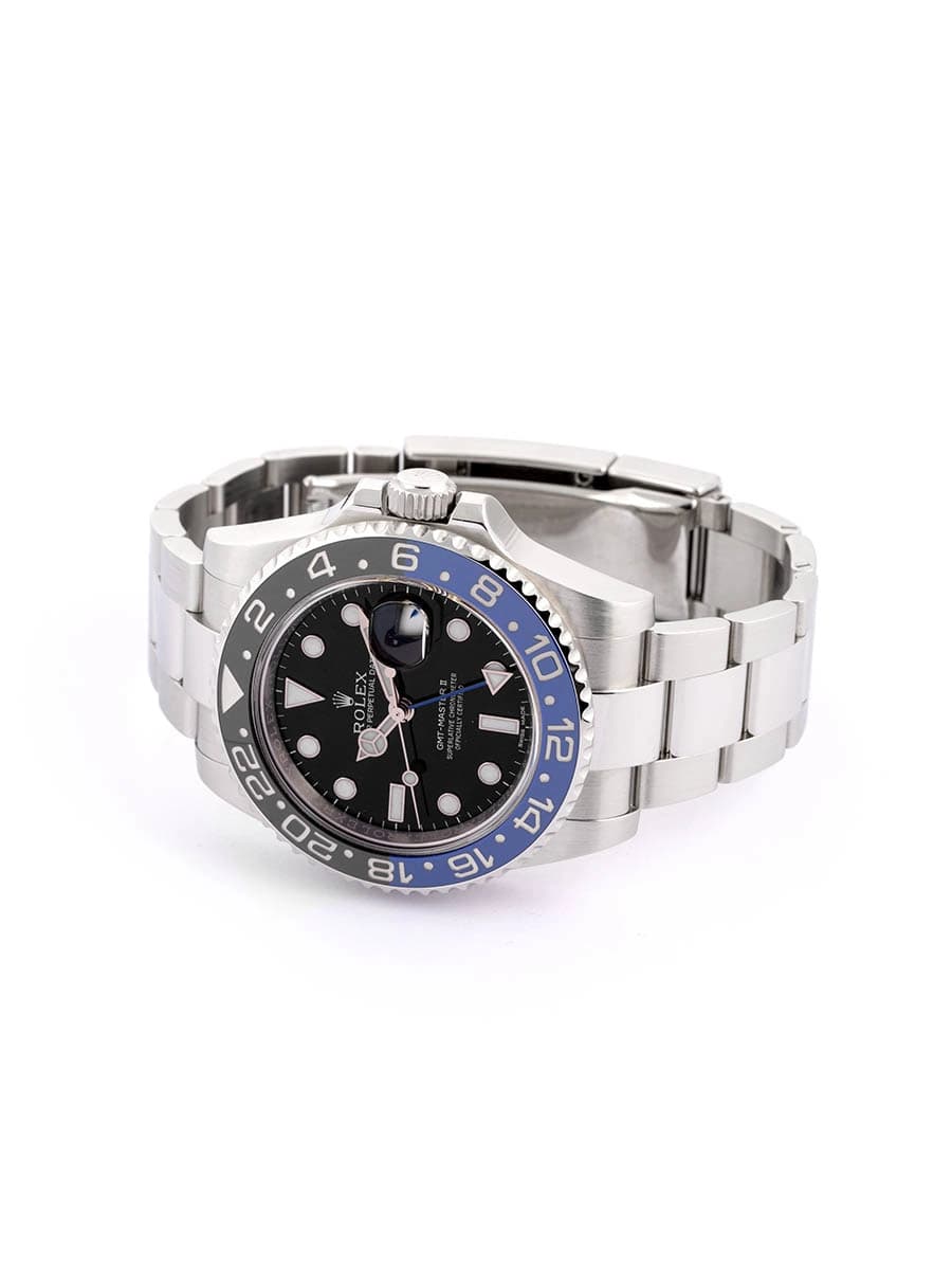 ROLEX GMT-MASTER II BATMAN 40MM IN ACCIAIO REF. 116710BLNR
