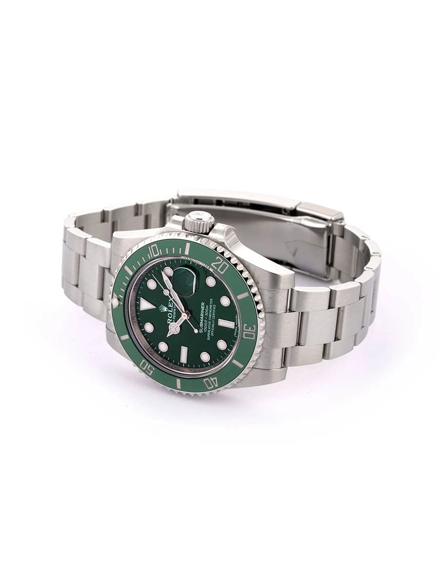 ROLEX SUBMARINER DATE VERDE HULK NOS 40MM IN ACCIAIO REF. 116610LV