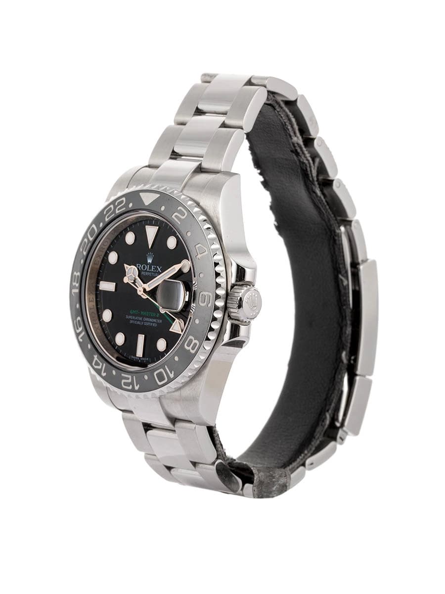 ROLEX GMT-MASTER II 40MM IN ACCIAIO REF. 116710LN