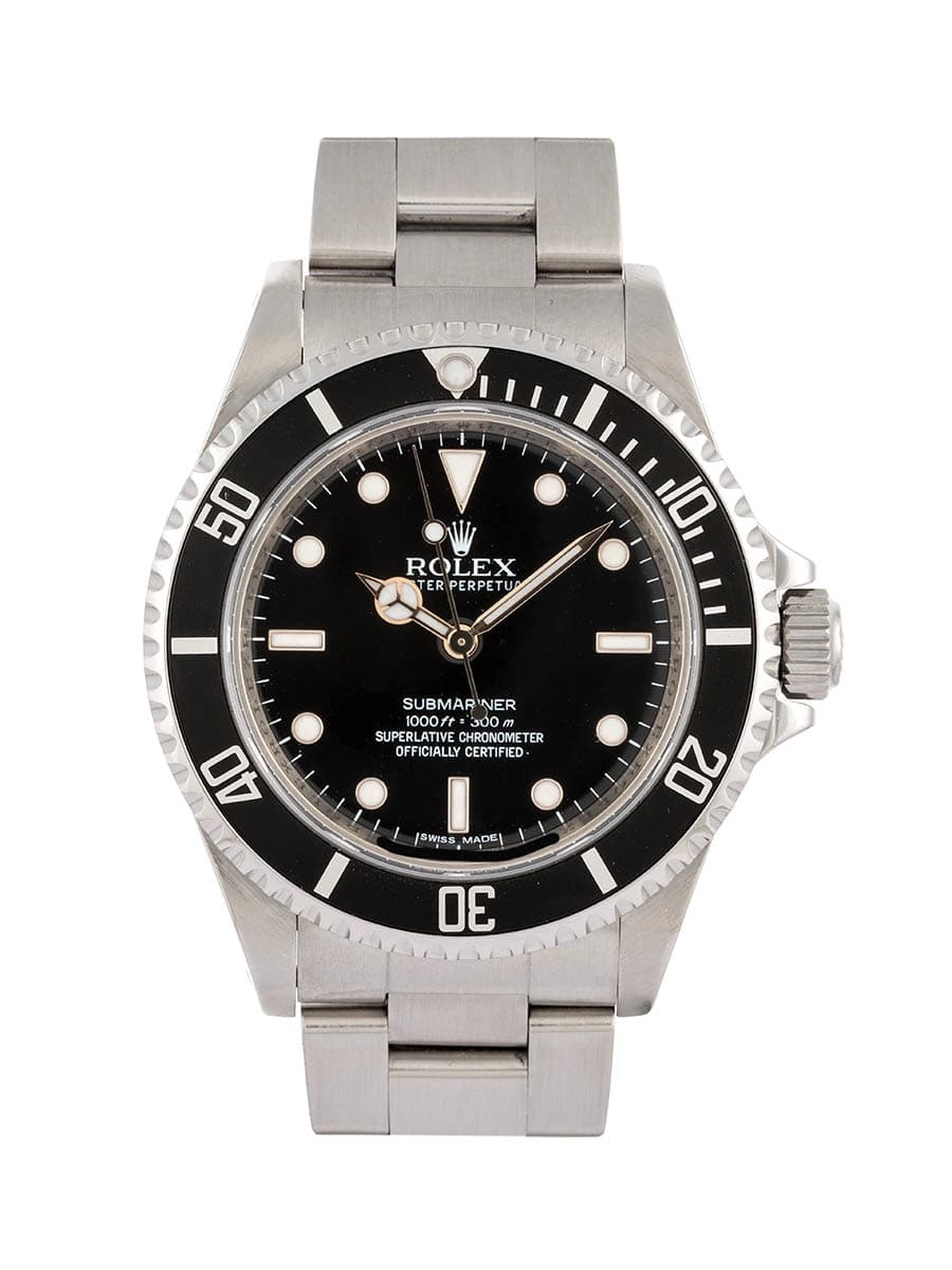 ROLEX SUBMARINER NO DATA 40MM IN ACCIAIO REF. 14060M