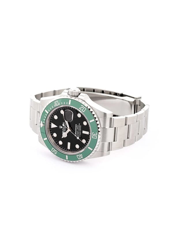 ROLEX SUBMARINER DATE GHIERA VERDE STARBUCKS 41MM IN ACCIAIO REF. 126610LV