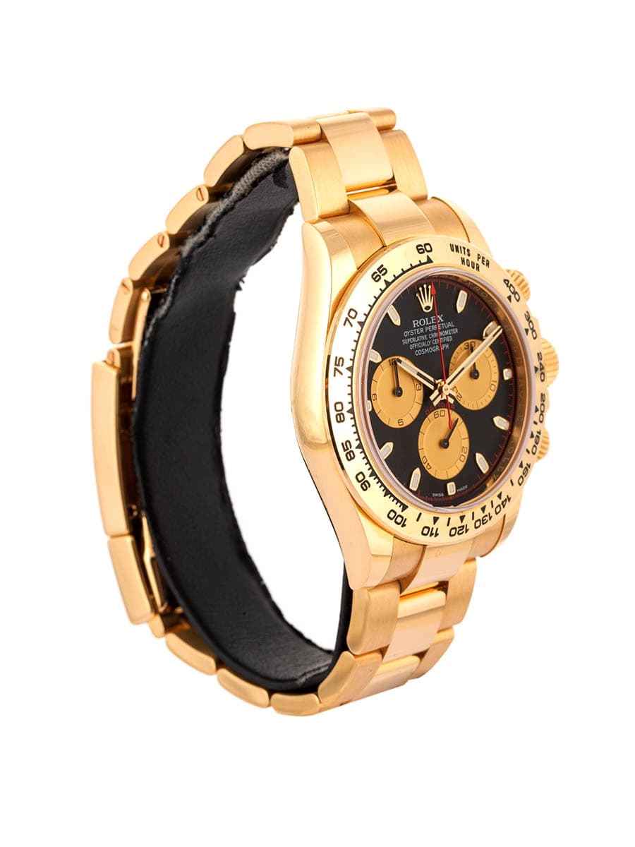 ROLEX DAYTONA QUADRANTE PAUL NEWMAN 40MM IN ORO GIALLO 18KT REF. 116508
